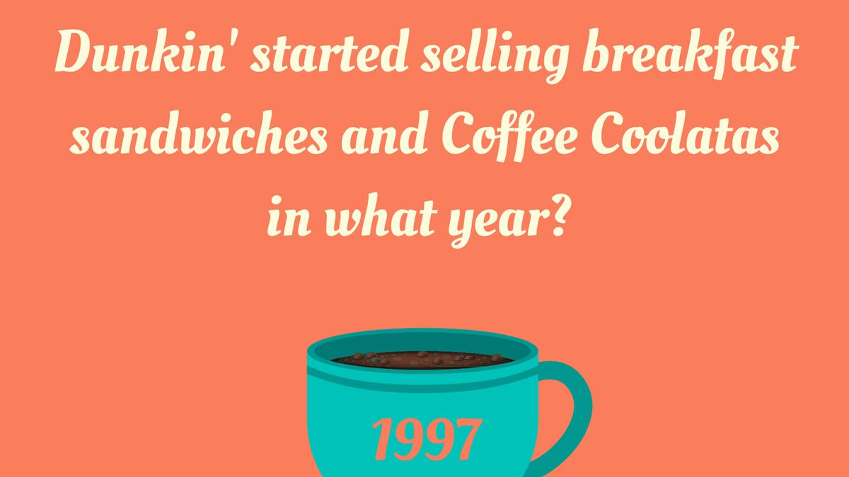Dunkin Through the Years image number null